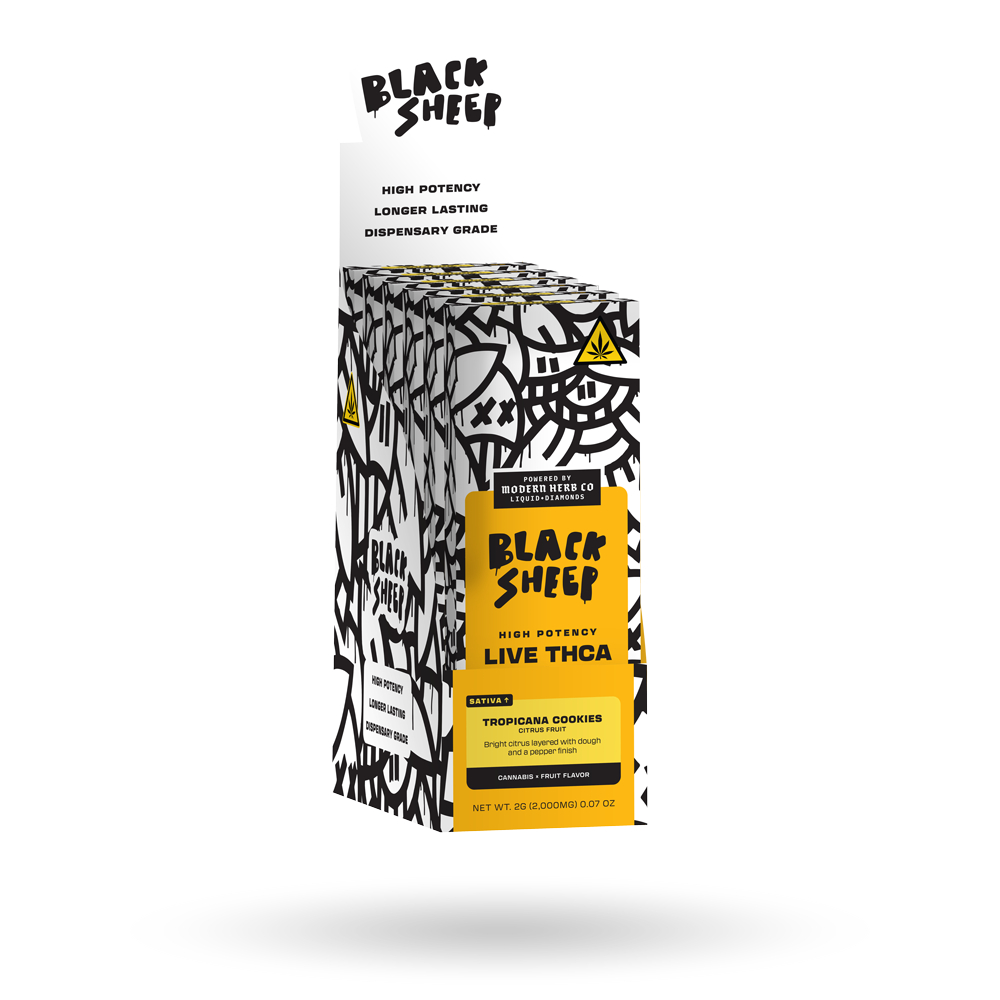 Modern Herb Co - Black Sheep - 2g Live THCA Disposable - 6ct