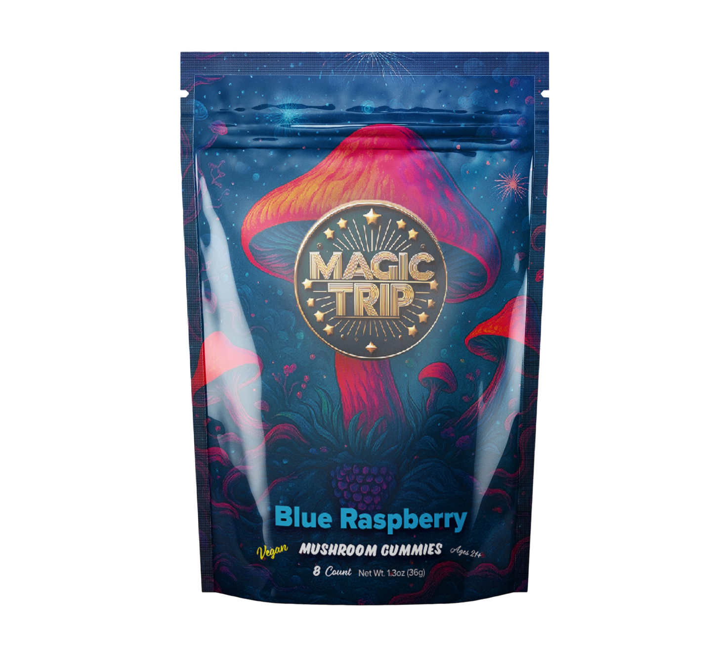 Magic Trip Mushroom Gummies - 8pk - 10ct