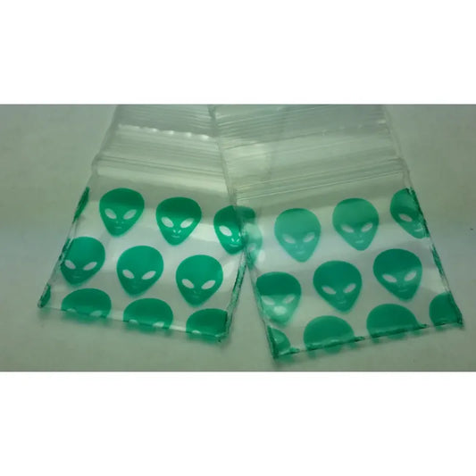 Apple Bags - 1" x 1" - 100pk - 10ct - Assorted Designs