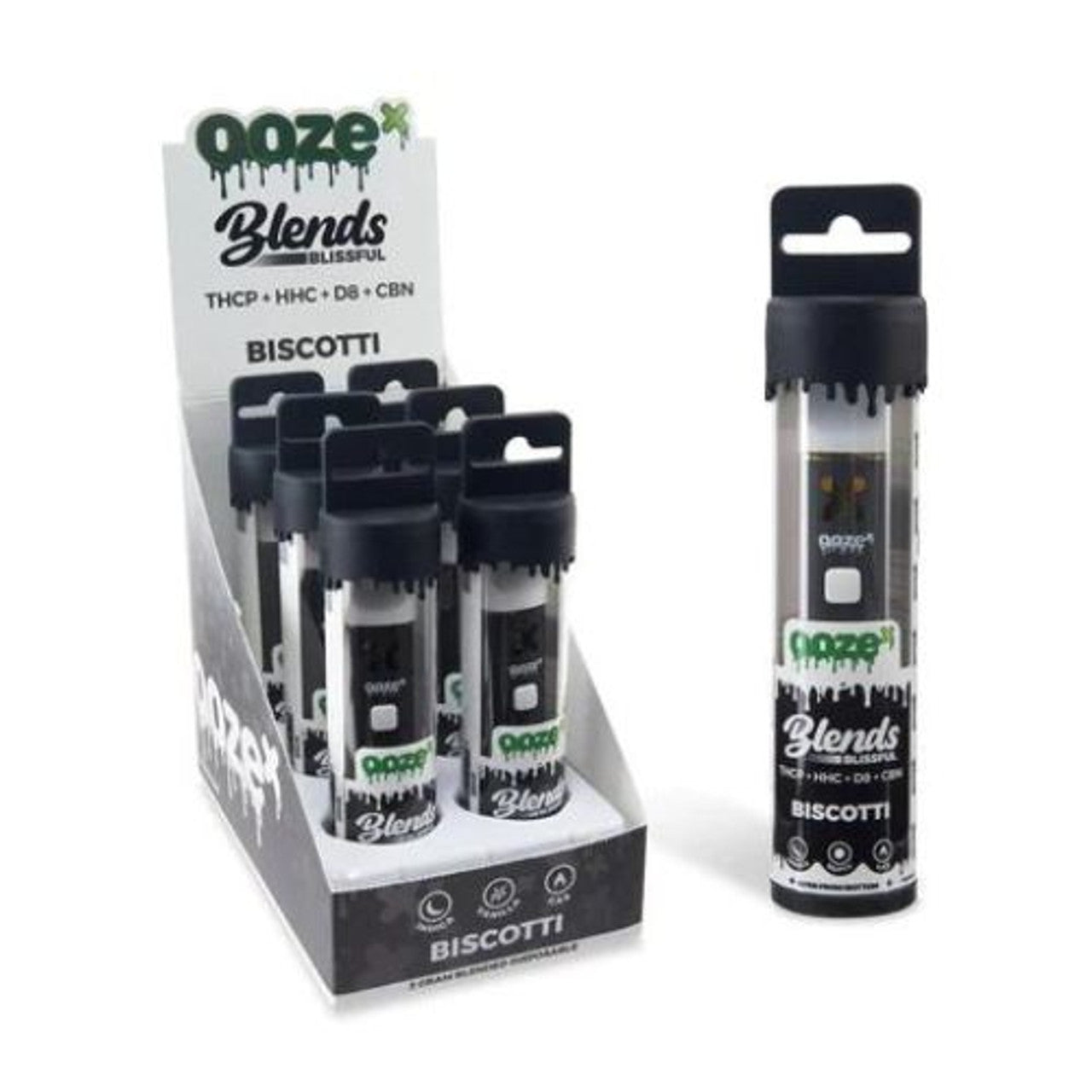 Ooze X Blends Disposable 6ct Display