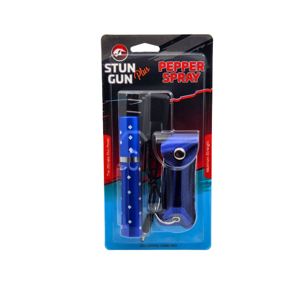 Stun Gun + Pepper Spray Lipstick - Assorted Colors
