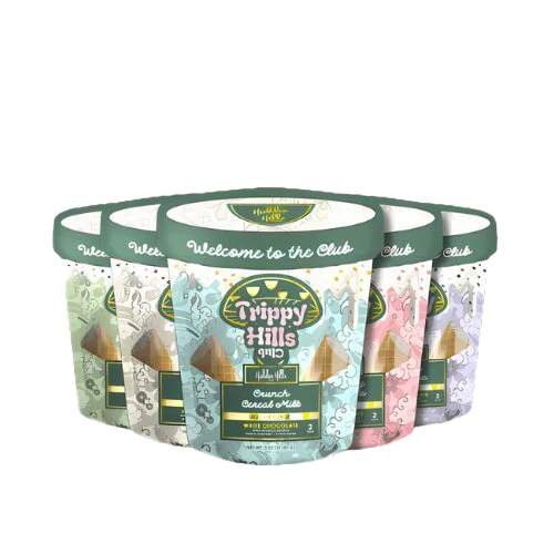 Hidden Hills 2pk Mushroom Chocolate Cones - 5ct