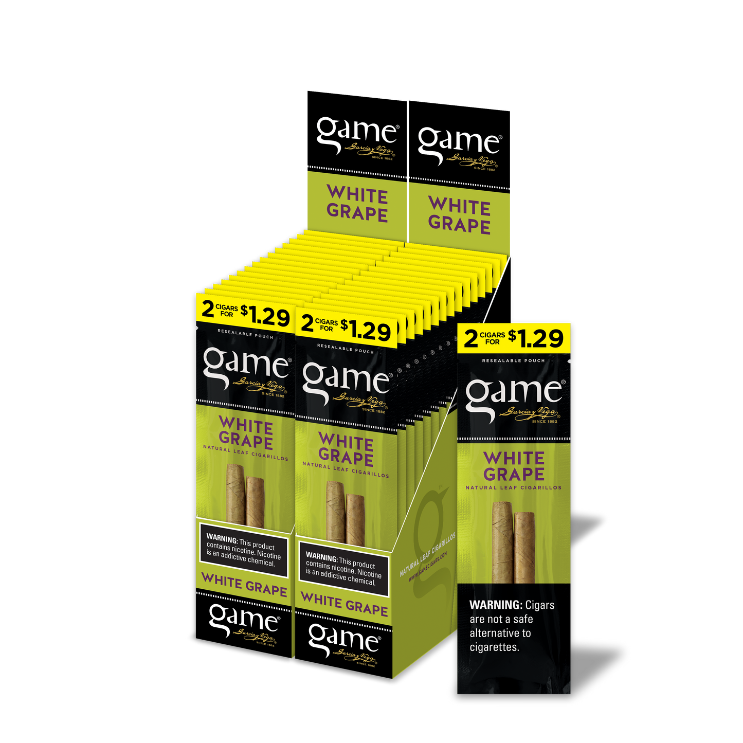 Game - Cigarillos (2/$1.29) - 2pk - 30ct