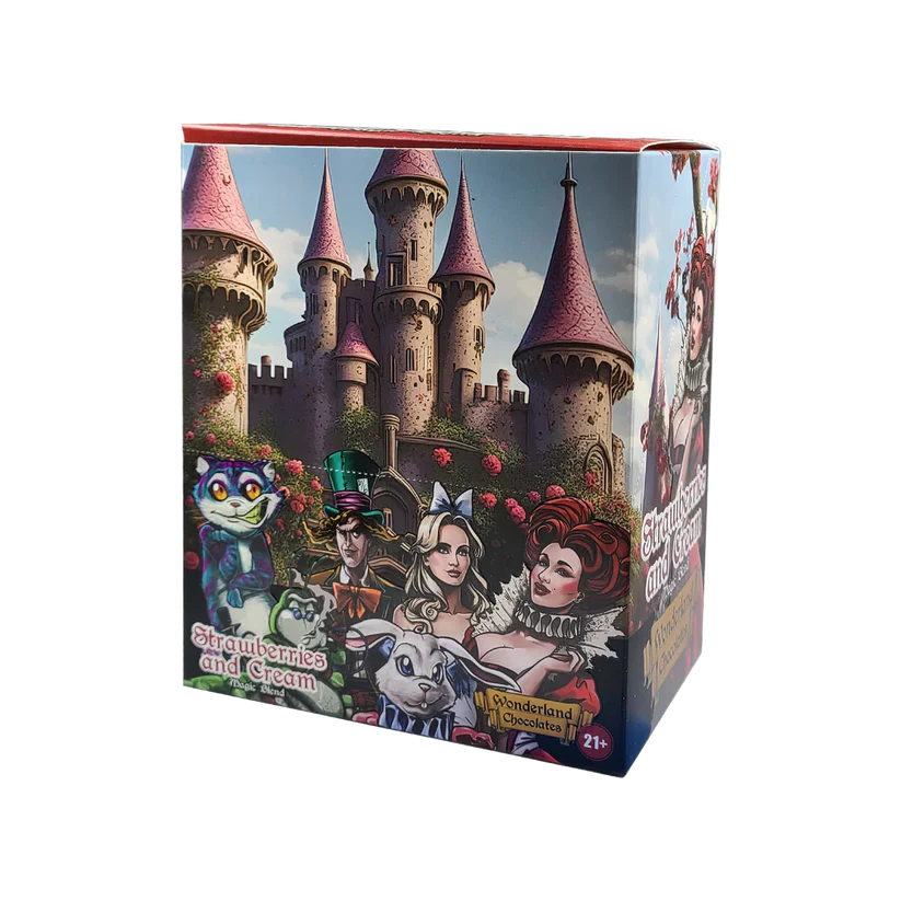 Wonderland Chocolates - Mushroom Chocolate - 12ct
