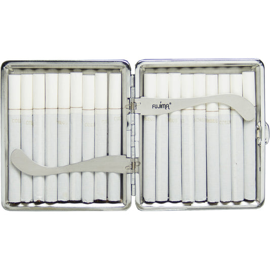 Fujima - Cig Case - 12ct - King Leather Mix