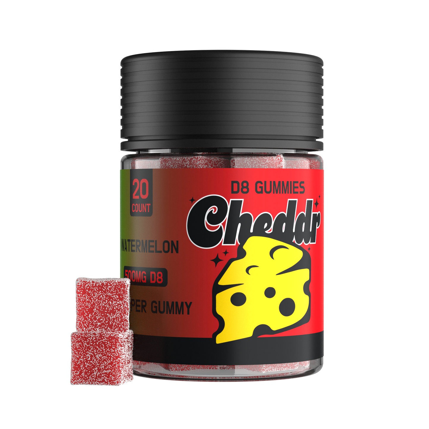 Cheddr 20ct D8 Gummies