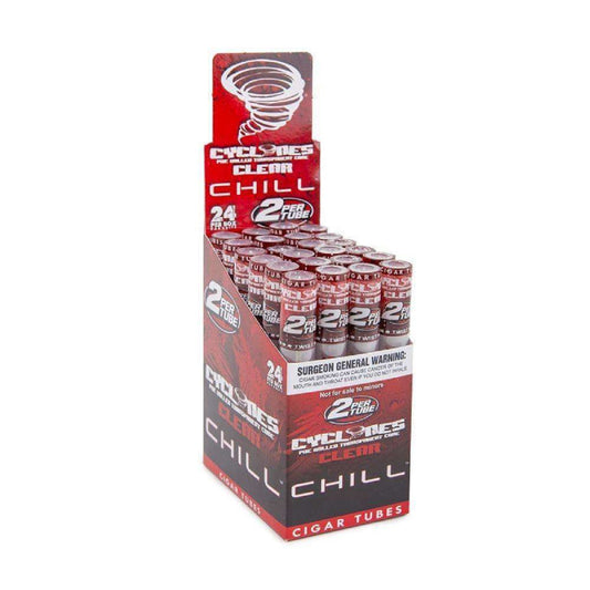 Cyclone Clear Cones - Assorted Flavors - 24ct