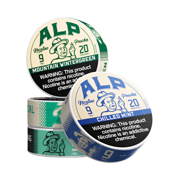 Alp - 9mg Nicotine Pouches | 20pk - 5ct