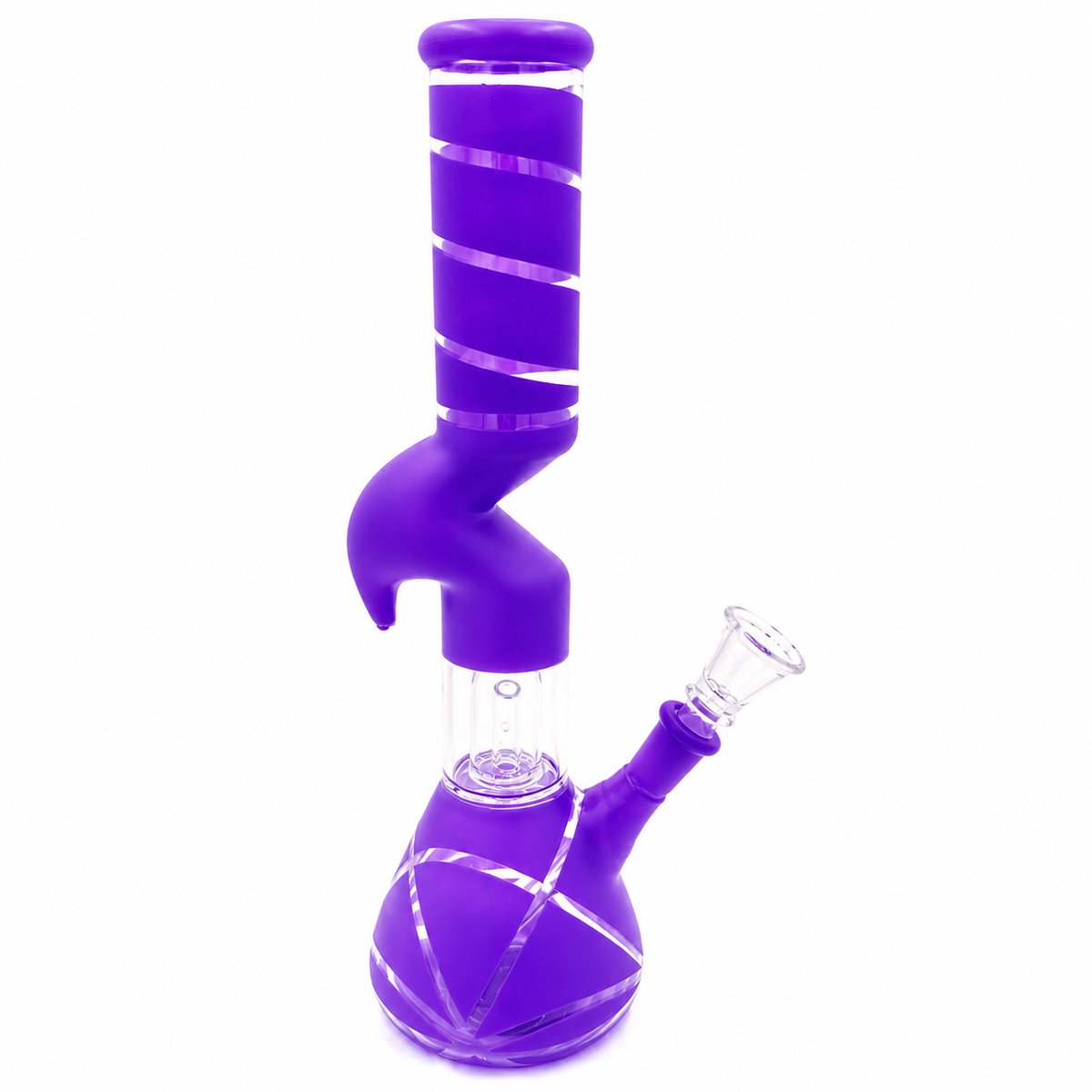 WP - 12" Frosted Zong - Assorted Colors