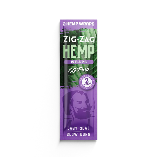 Zig Zag - Hemp Wraps - OG Purp 2ct - 25ct box