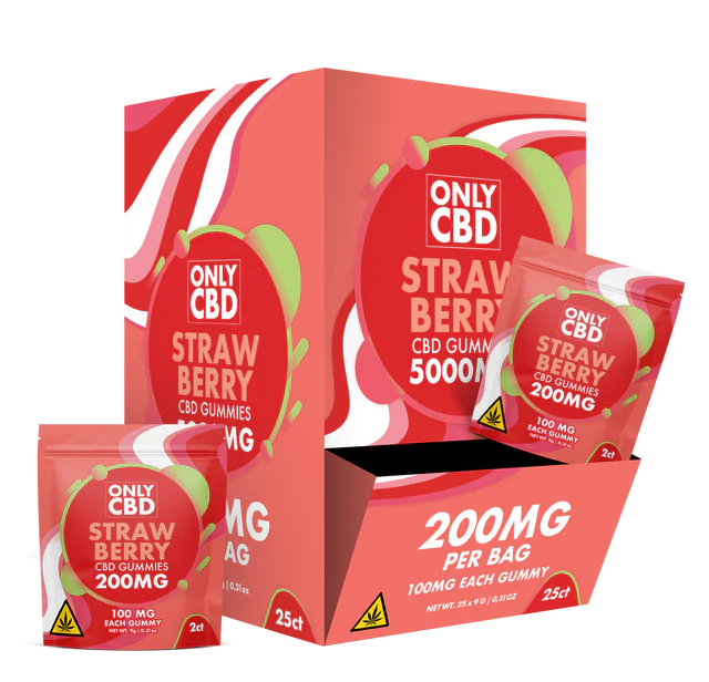 Only CBD - 100mg CBD Gummies - 2pk - 25ct