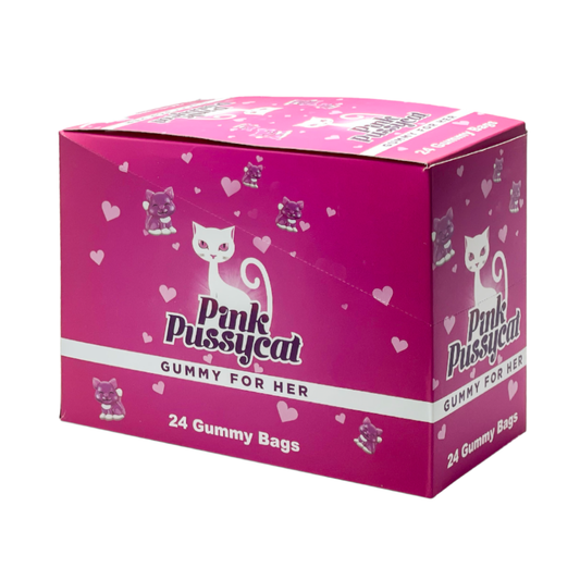 Pink Pussycat Sensual Enhancement - Gummies - Grape - 24ct