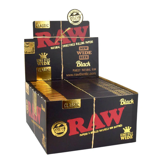 Raw - Papers - Black - King Wide - 50ct