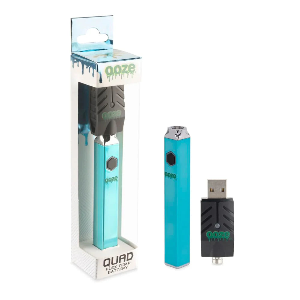 Ooze Quad Battery + Smart USB - Ruby Red