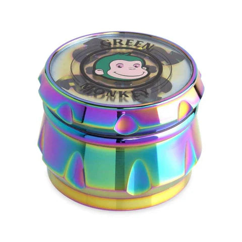 Green Monkey - Grinder - Baboon Crown - 63mm