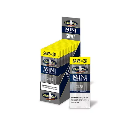 White Owl Mini Cigarillos - 3pk - 15ct
