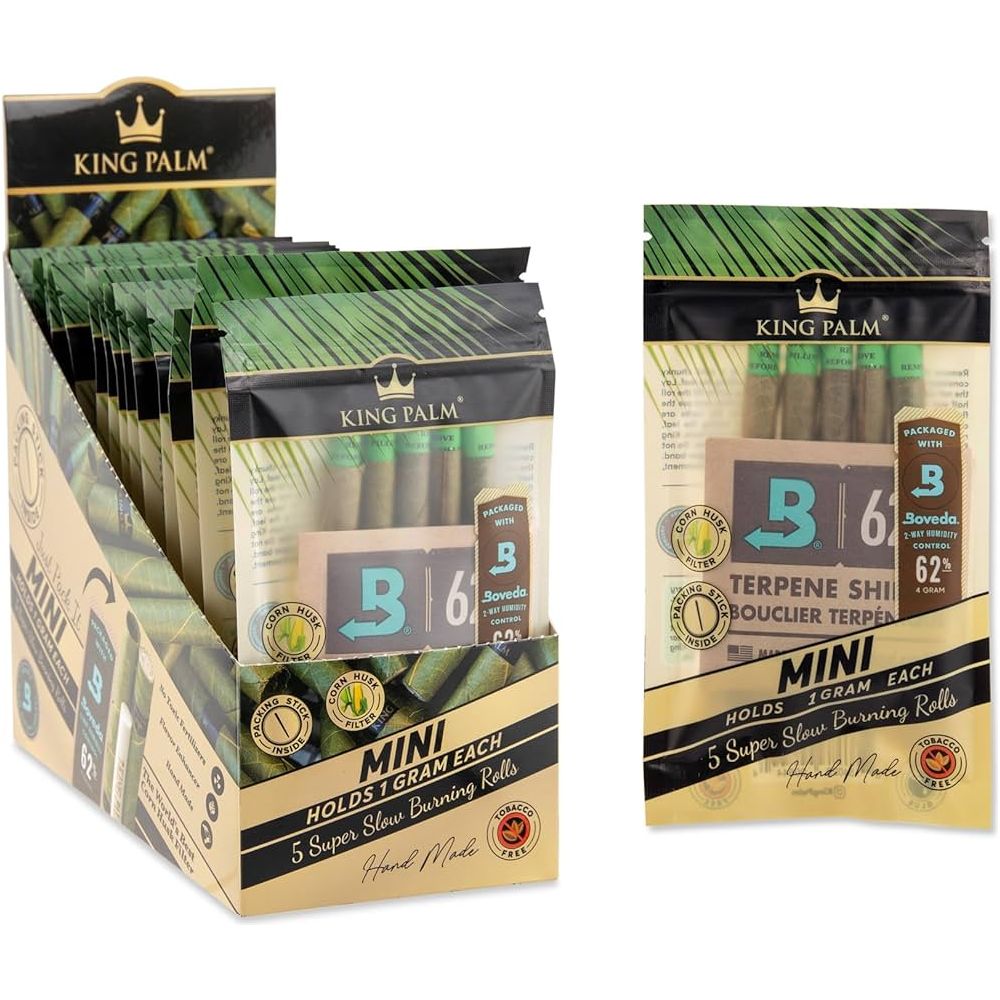 King Palm - Cones - Mini - Natural - 2pk - 20ct