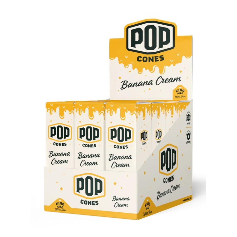 Pop - Cones - Ultra Thin King Size - 3pk - 24ct