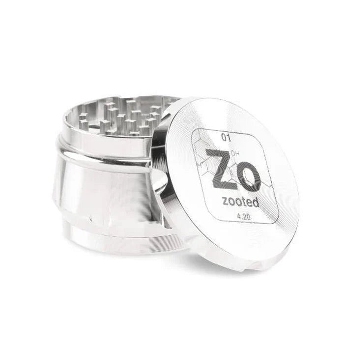 Zooted 4pc Grinder - 63mm - Assorted Colors