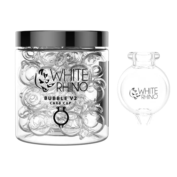 White Rhino - Carb Cap - 20ct - Bubble V2
