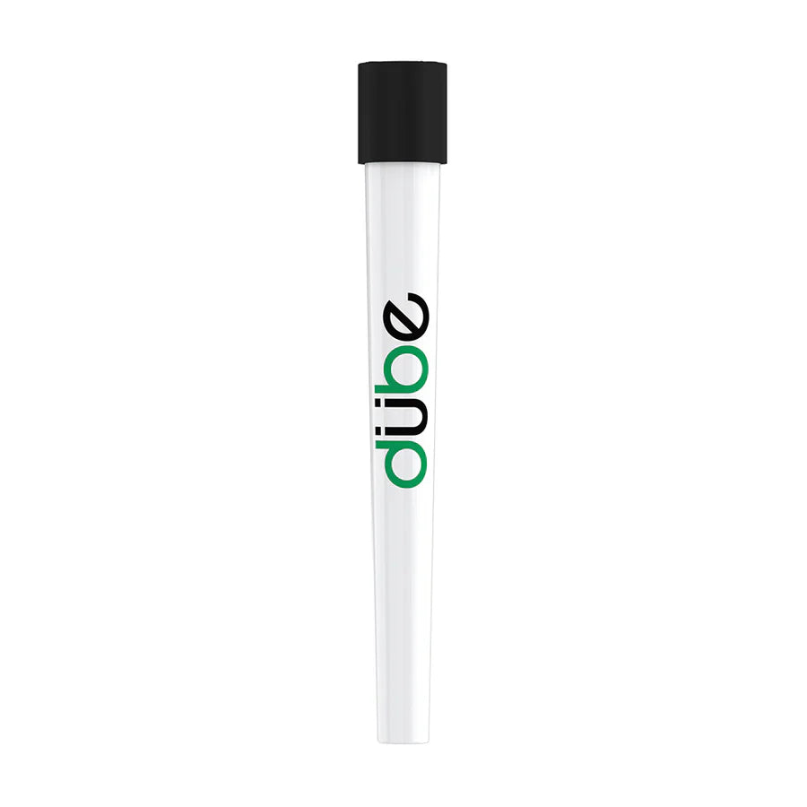 Dube - Chillum - White Ceramic Cone w/ Cap - 12ct