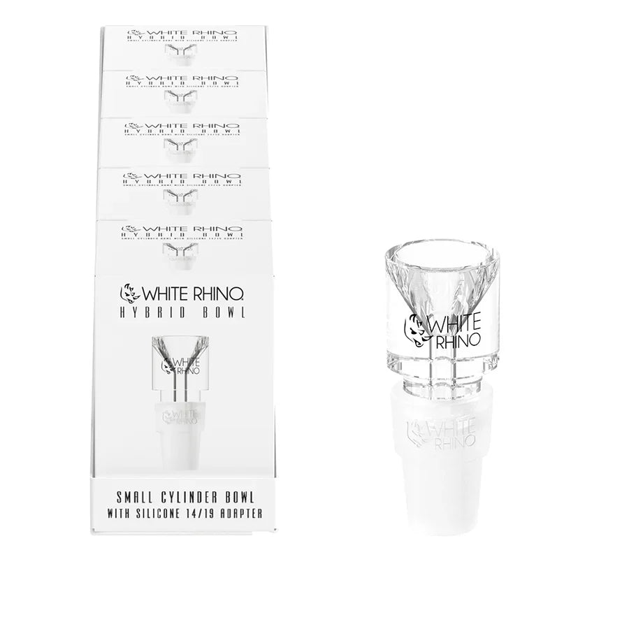 White Rhino - Bowl - 5ct - 14/19M Cylinder Small