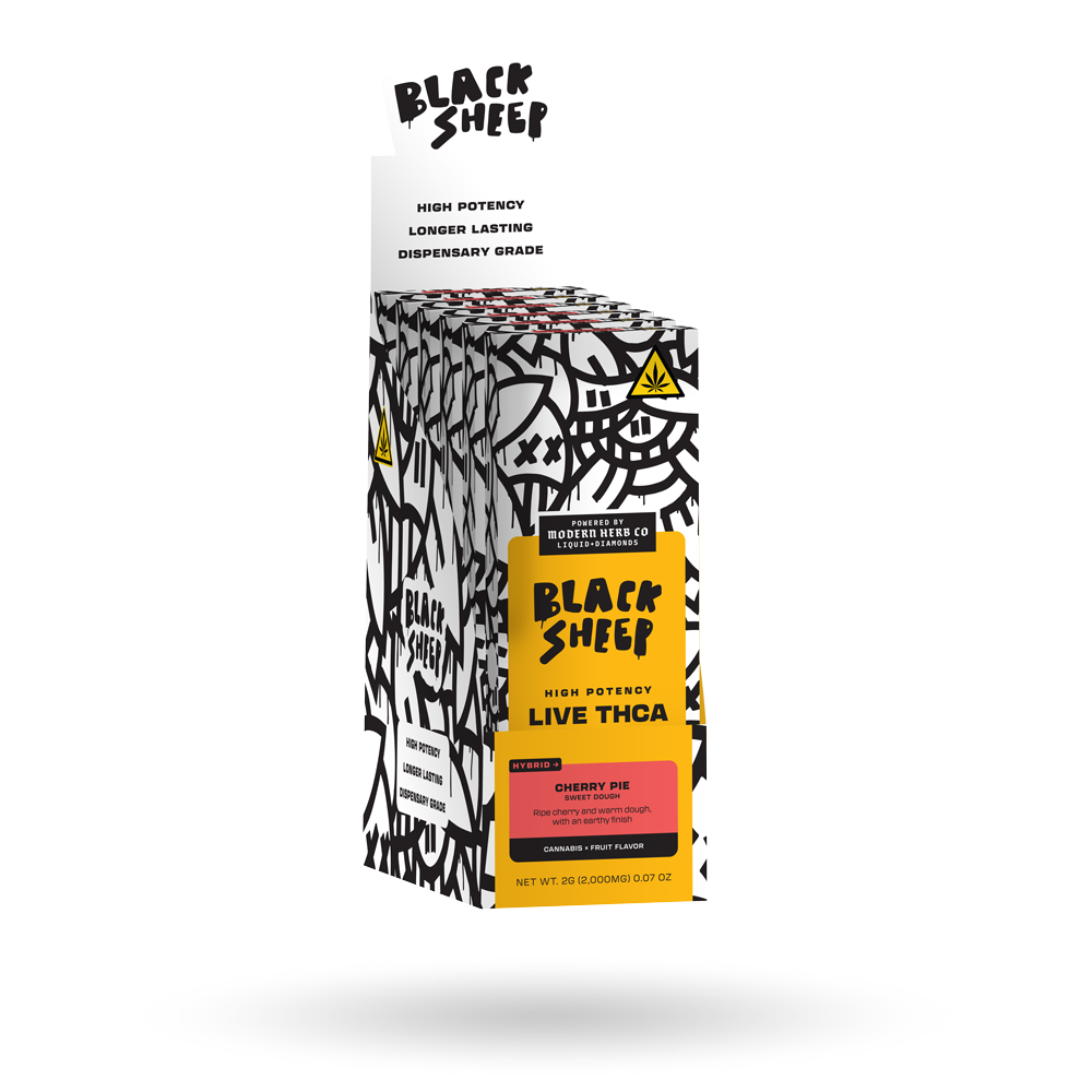Modern Herb Co - Black Sheep - 2g Live THCA Disposable - 6ct