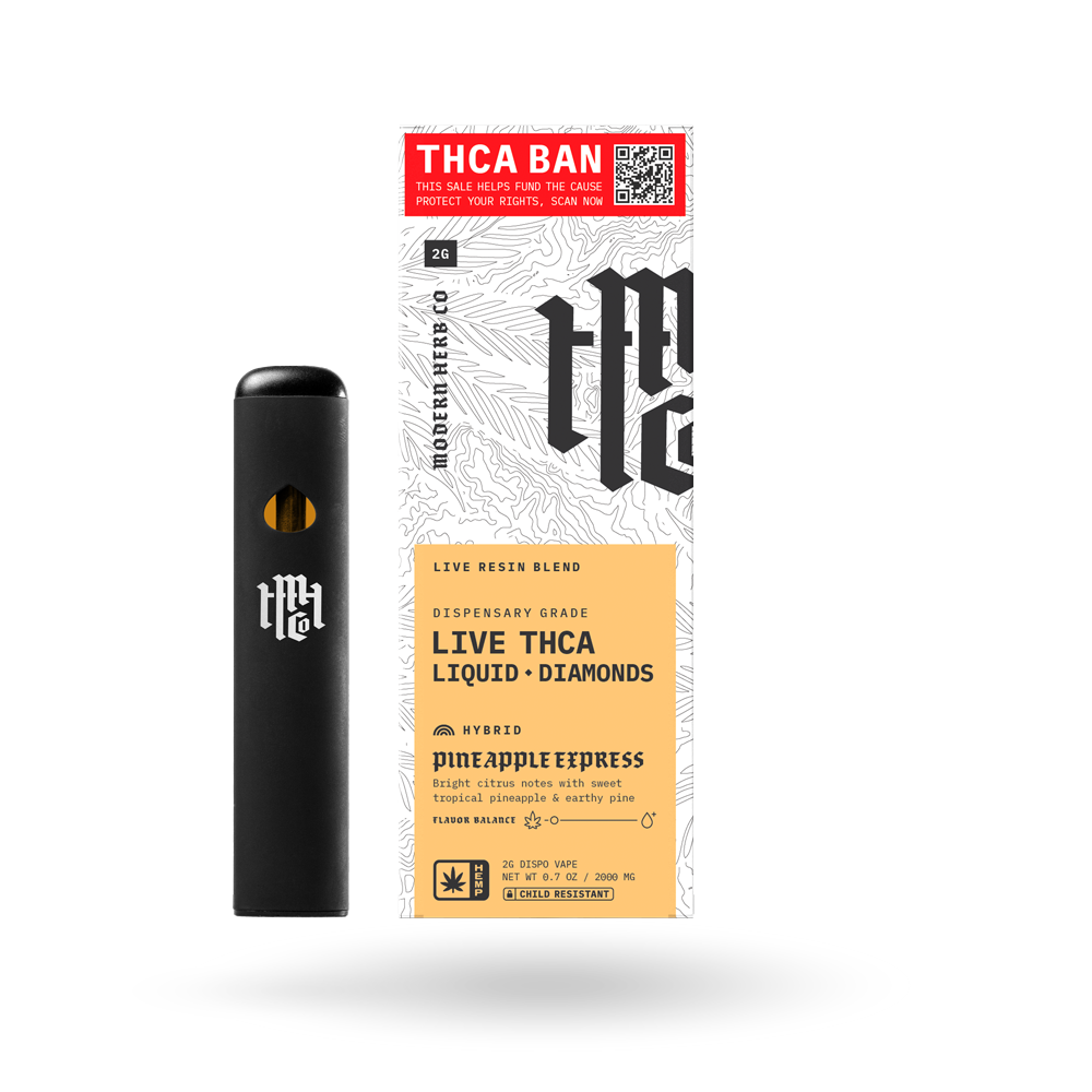 Modern Herb Co - Liquid Diamonds THCA 2g Disposable - 6ct
