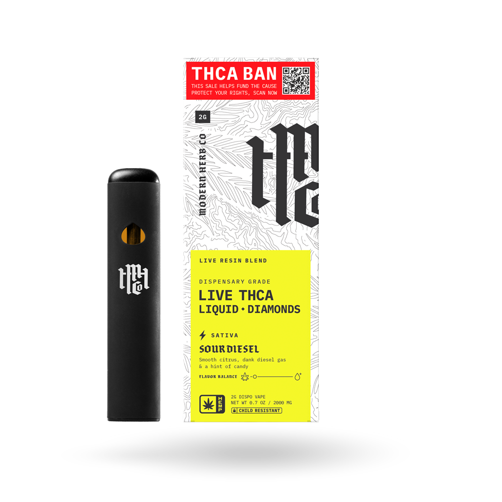 Modern Herb Co - Liquid Diamonds THCA 2g Disposable - 6ct