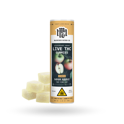 Modern Herb Co - 100mg Live Resin D9 THC Gummies - 5pk - 6ct