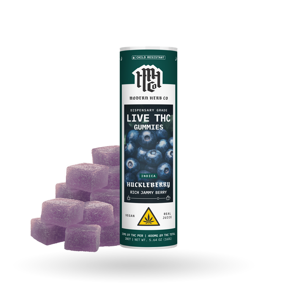 Modern Herb Co - 400mg Live Resin D9 THC Gummies - 20pk - 6ct