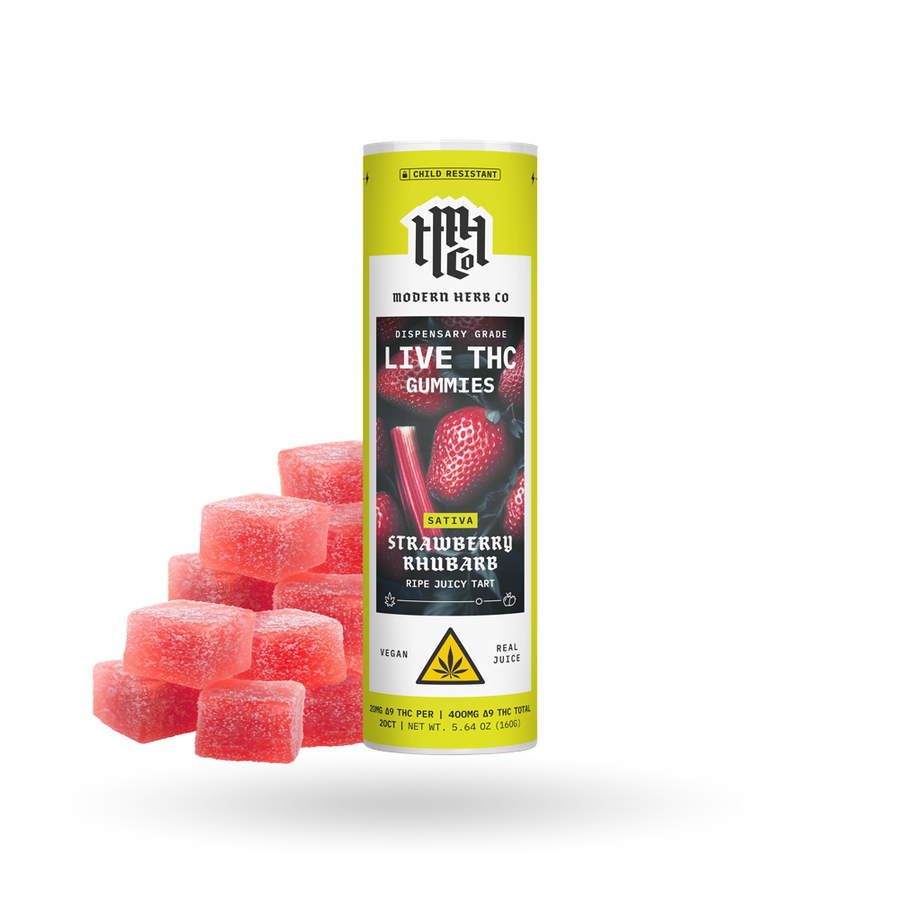 Modern Herb Co - 400mg Live Resin D9 THC Gummies - 20pk - 6ct