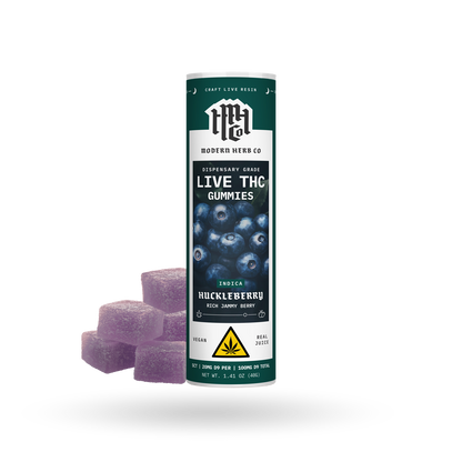 Modern Herb Co - 100mg Live Resin D9 THC Gummies - 5pk - 6ct