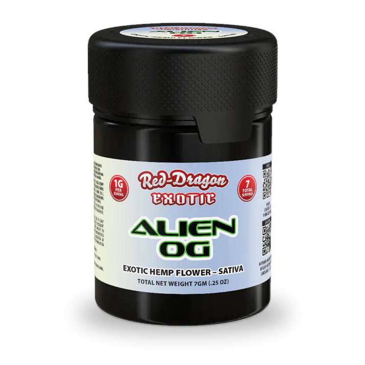 Red Dragon Exotic Hemp Flower - 7G