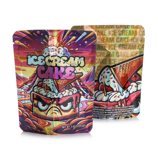Mylar Bag - 100ct - 3.5g Designer Ice Cream Cake