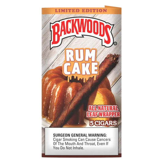 Backwoods Cigars - Limited Edition Rum Cake - 5pk - 8ct