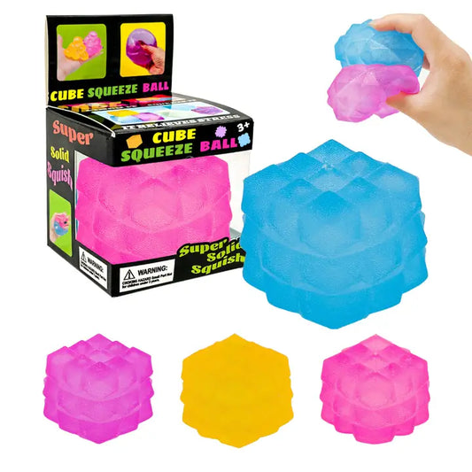 Squish Toy - 12ct - Nice Cube Abstract