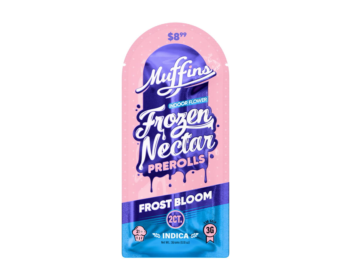Muffins - 1.5g Frozen Nectar Prerolls ($8.99) - 2pk - 10ct