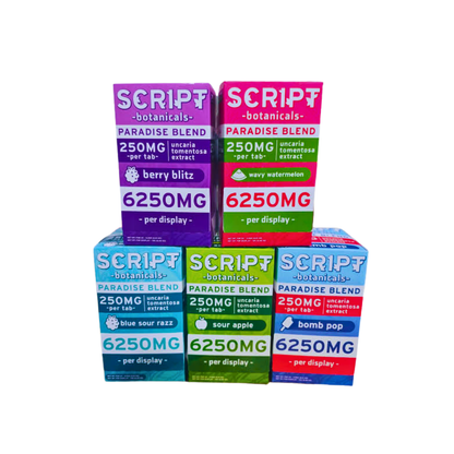 Script Botanicals - 250mg Botanical Tablets - 25ct