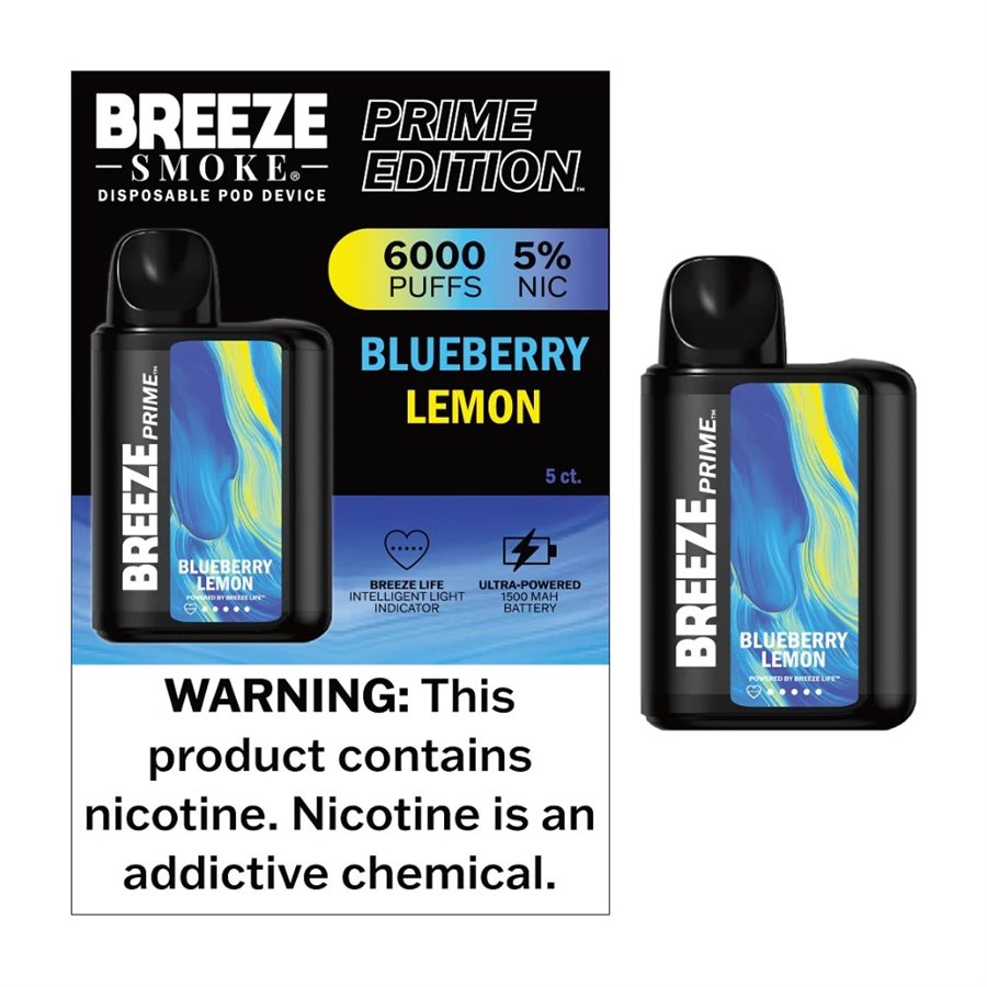 Breeze Prime 5% - 10ML - 5CT