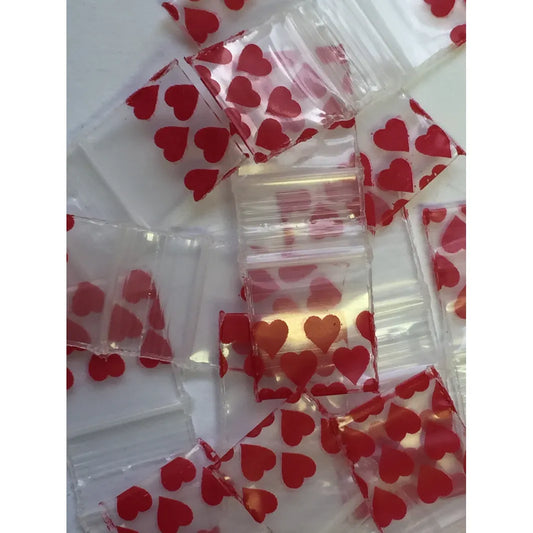 Apple Bags - 1/2" x 1/2" - 100pk - 10ct - Assorted Designs