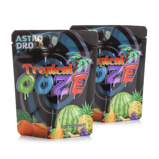 Mylar Bags - 3.5g - Designer Tropical Ooze - 100ct [ CC023-127 ]