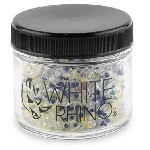 White Rhino - Glass Screen - Flower Style - 400ct