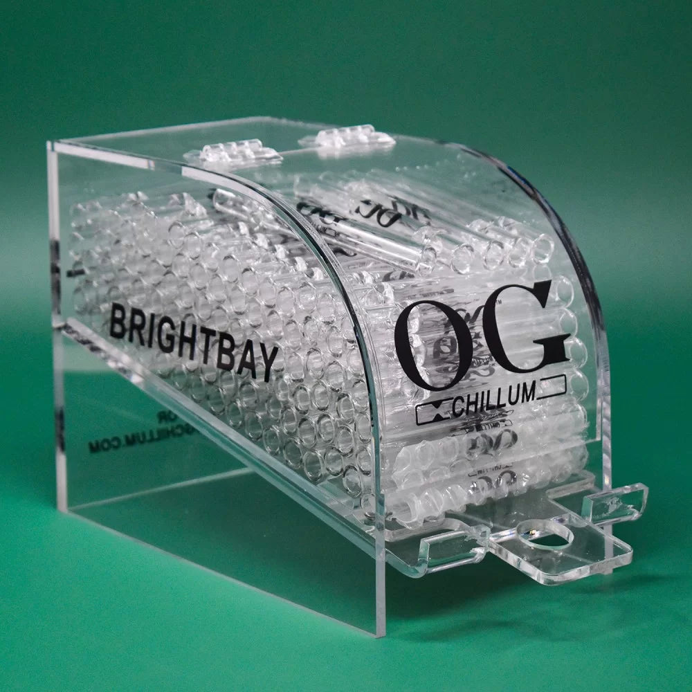 One Hitter - OG Hand Pipe Dispenser - Clear - 100ct