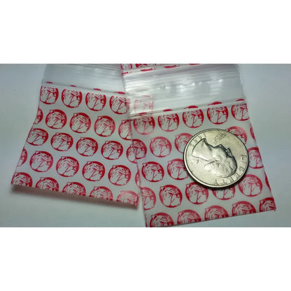 Apple Bags - 1.75" x 1.75" - 100pk - 10ct - Assorted Designs