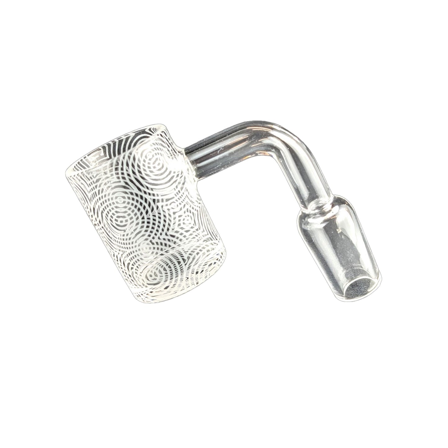 Banger - 14M Sand Blasted Circlastic Art w/ 22mm Bucket - G - QF152-G