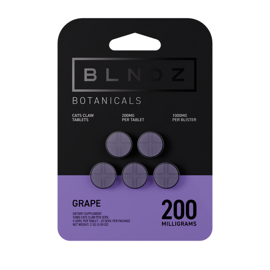 BLNDZ - 200mg Botanical Cat's Claw Extract Tabs - 5pk - 10ct