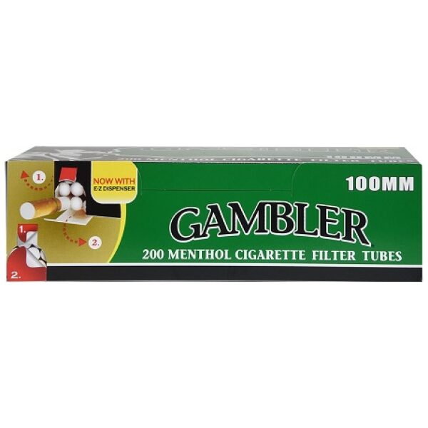 Gambler Cig Tubes - 100mm - 200pk - 5ct