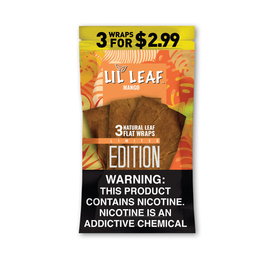 Lil Leaf Flavored Leaf Wraps (3/$2.99) - 3pk - 10ct