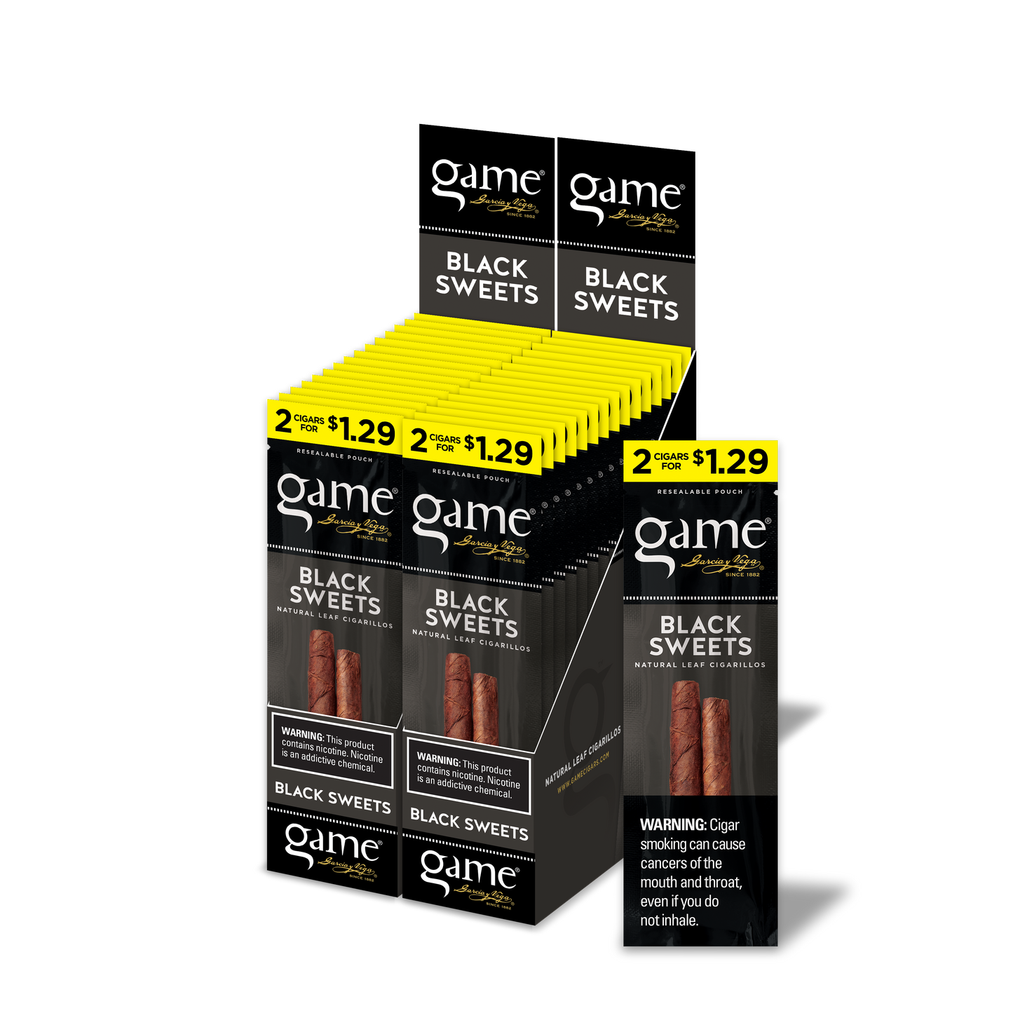 Game - Cigarillos (2/$1.29) - 2pk - 30ct